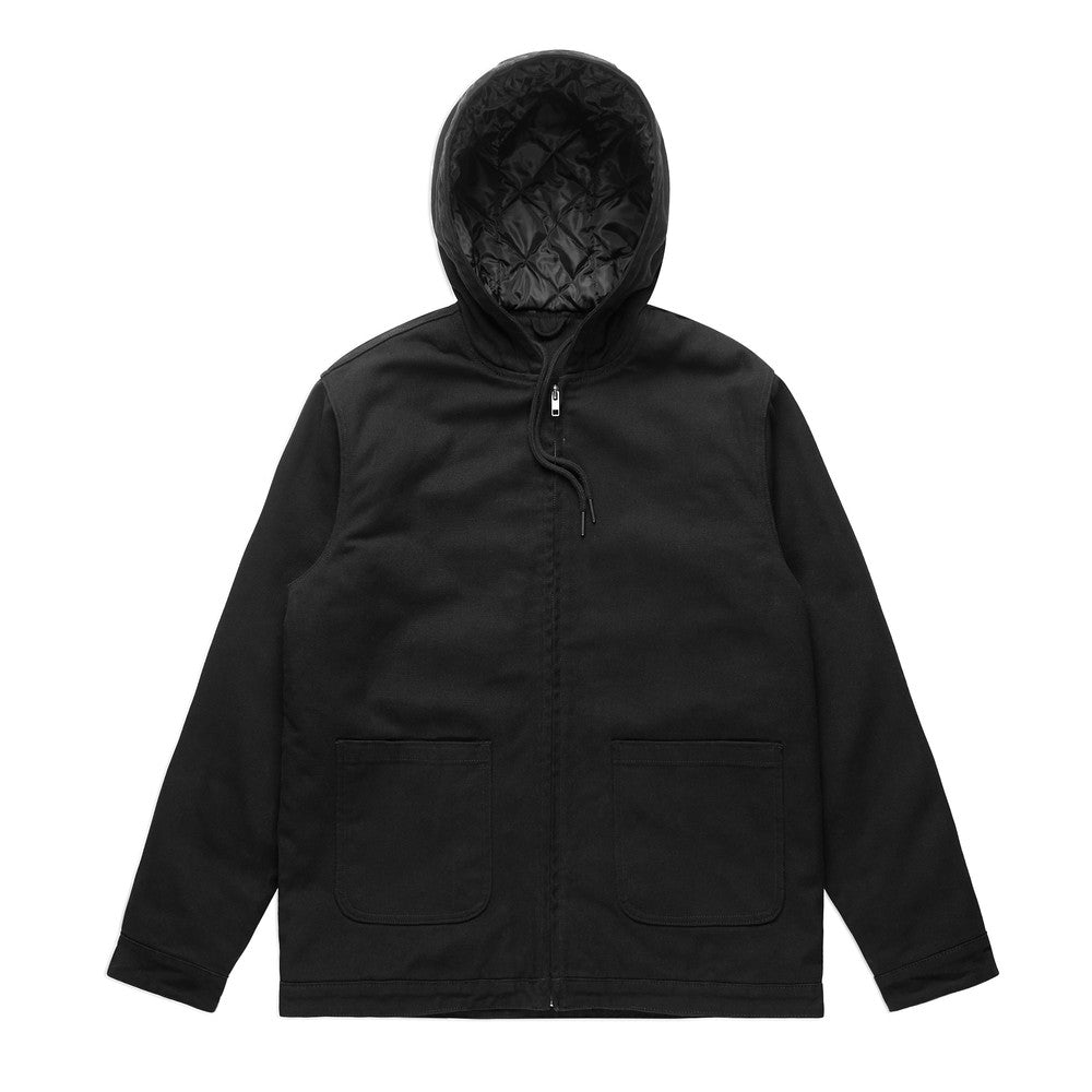AS Colour 5529 Canvas Heavy Hooded Jacket