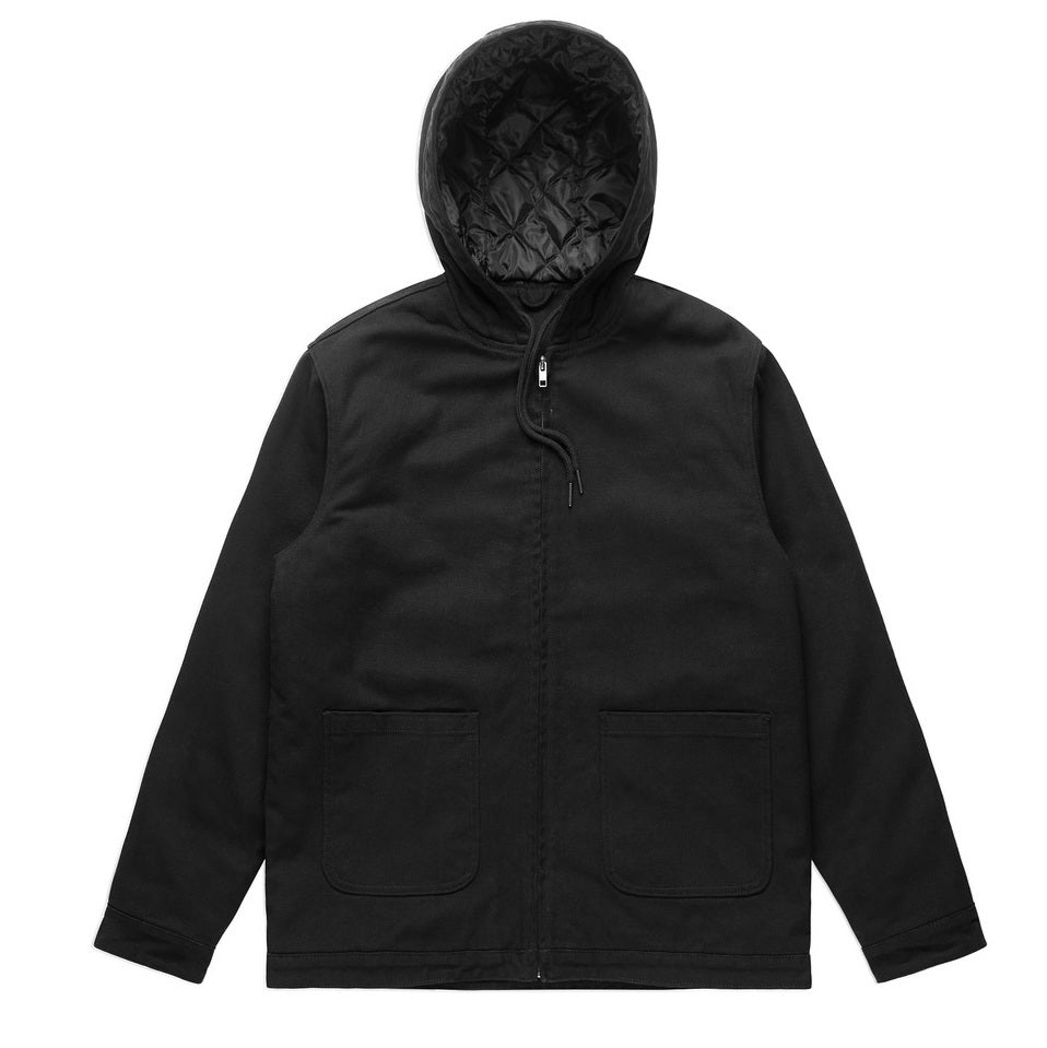 ASColour 5529 Canvas Heavy Hooded Jacket