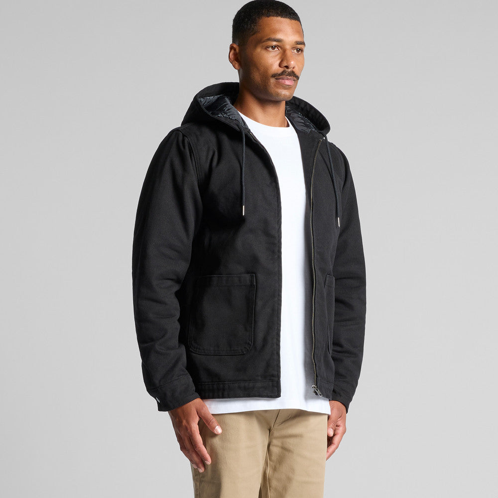 AS Colour 5529 Canvas Heavy Hooded Jacket