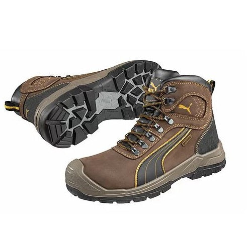 Puma 630227 Sierra Nevada Brown Zip Side Composite Safety Boot