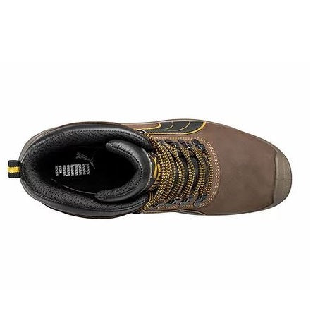 Puma 630227 Sierra Nevada Brown Zip Side Composite Safety Boot