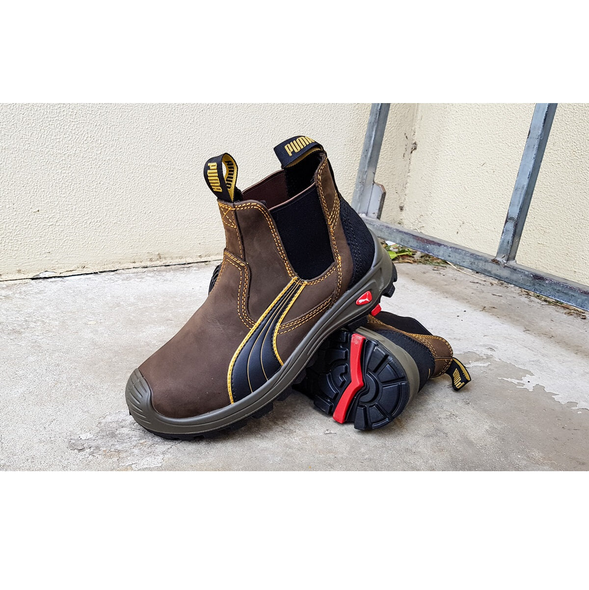 Puma 630267 Tanami Brown Unisex Composite Safety Boot