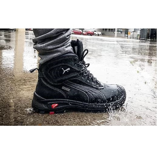 Puma 630527 Sierra Nevada Black Zip Side Composite Safety Boot