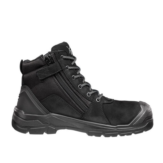 Puma 630797 Tornado Black Zip Side Composite Safety Boot