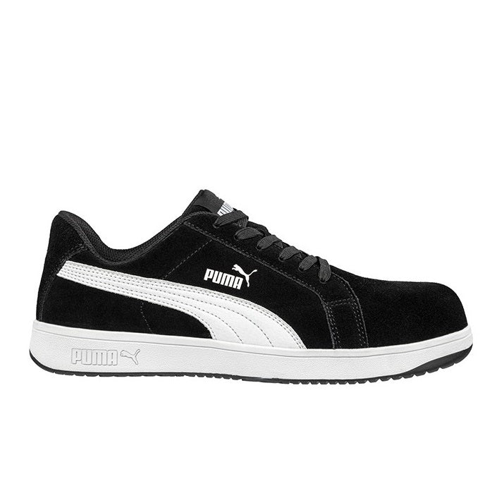 Puma 640017 Iconic Suede Black Composite Safety Shoes