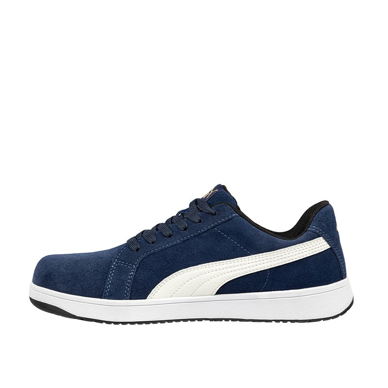 Puma 640027 Iconic Suede Blue Composite Safety Shoes