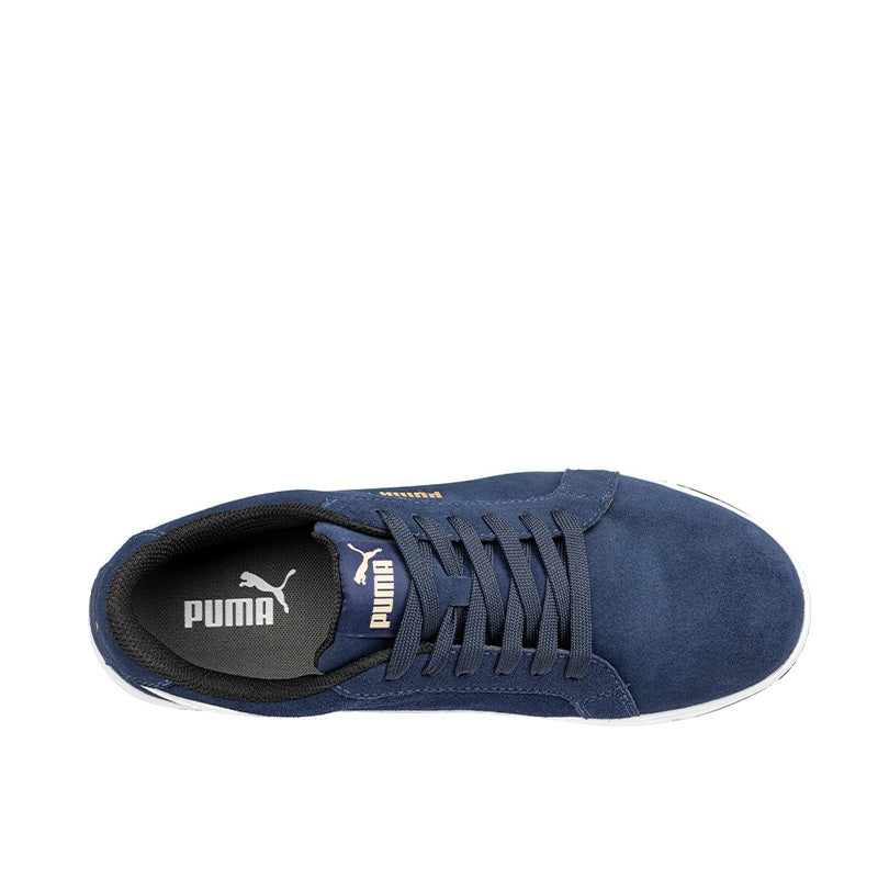 Puma 640027 Iconic Suede Blue Composite Safety Shoes