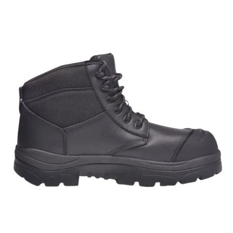 Wide Load 690BLWC Black 6 Laced Water Proof Composite Safety Boot