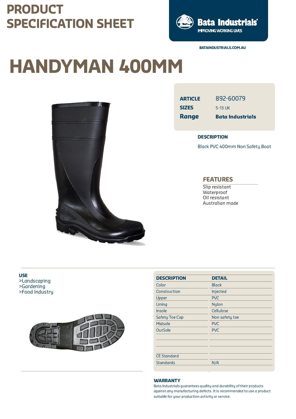Specification