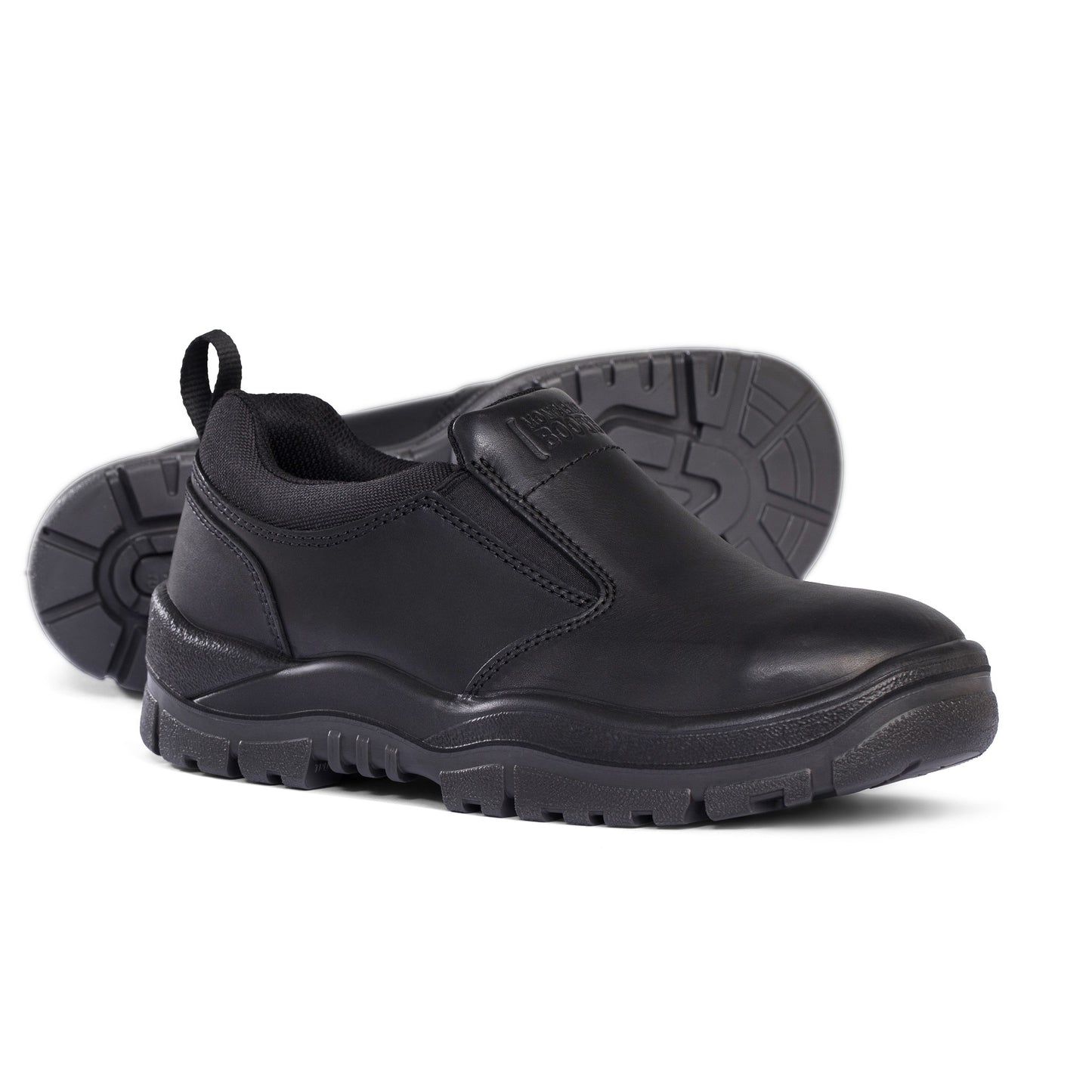 Mongrel 915025 Black Non Safety Slip On Shoe