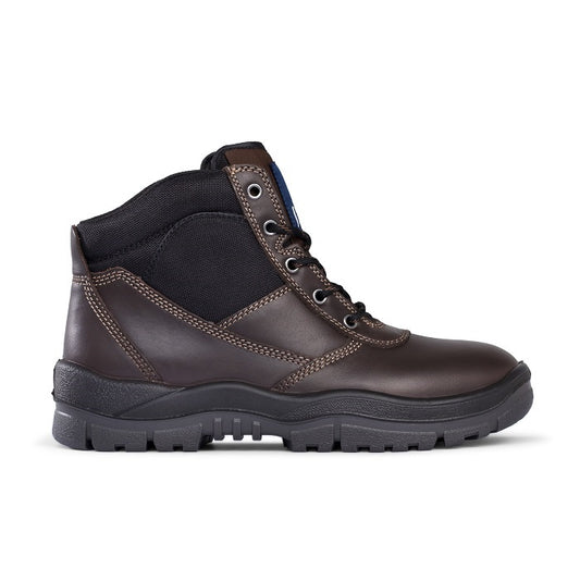 Mongrel 917030 Brown Non Safety Lace Up Boot