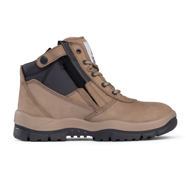 Mongrel 961060 Stone Non Safety Zip Sider Boot