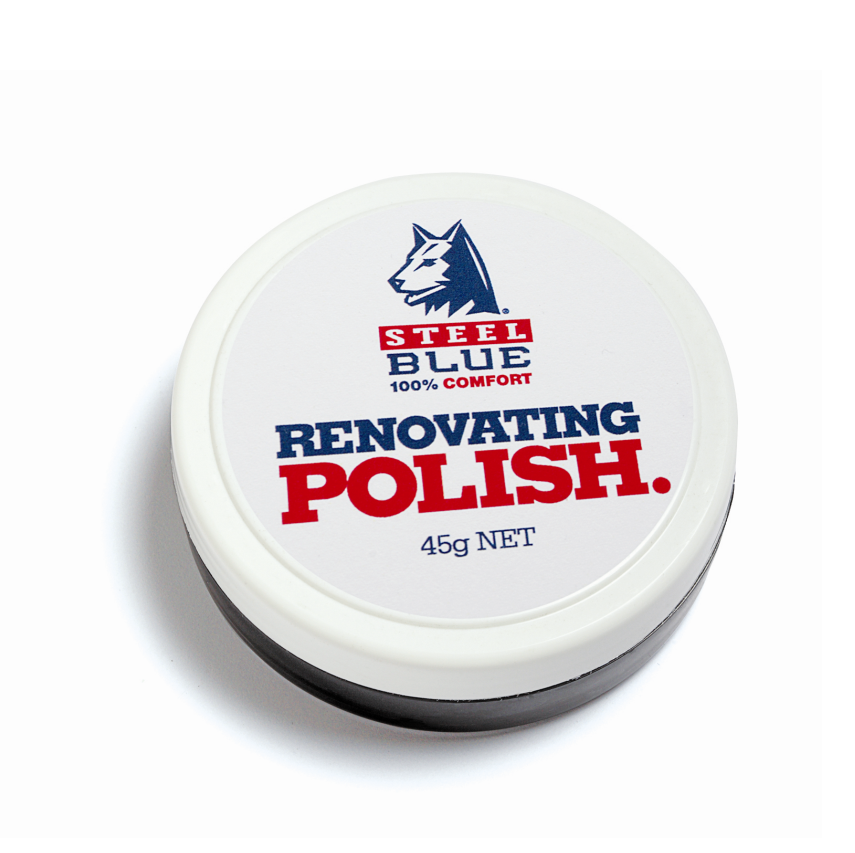 Steel Blue A-000073 Renovating Polish Brown