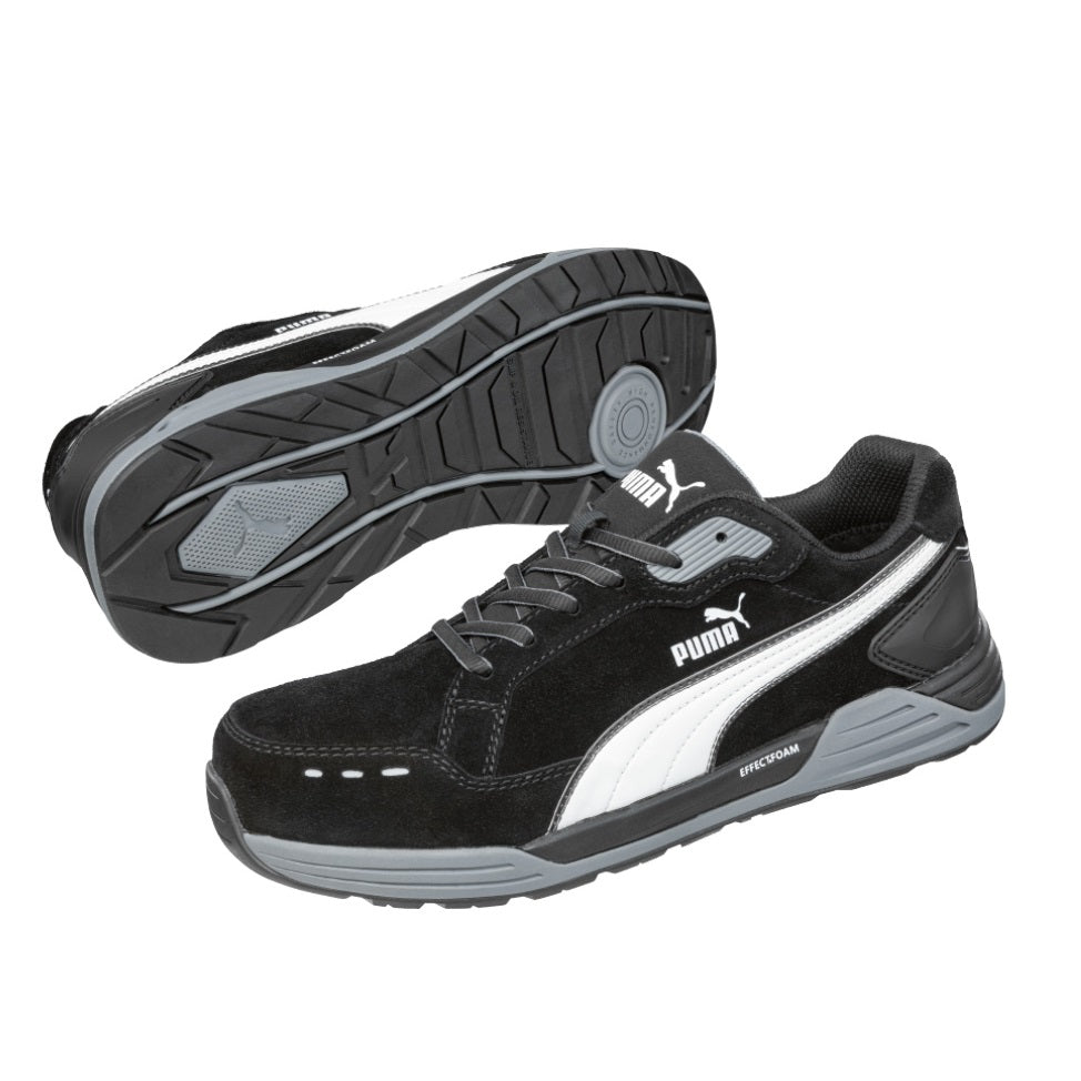 Puma 644657 Airtwist Black/White Composite Safety Jogger
