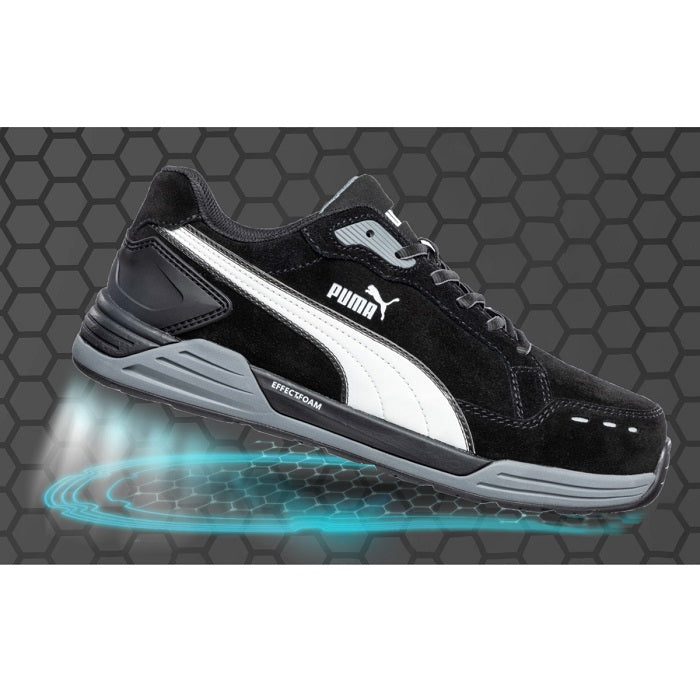 Puma 644657 Airtwist Black/White Composite Safety Jogger