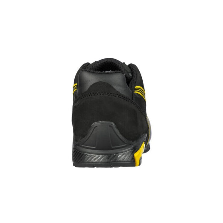Puma 642717 Amsterdam Black/Yellow Safety Jogger Steel Toe