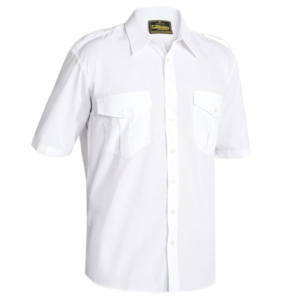 Bisley B71526 Epaulette S/S Shirt