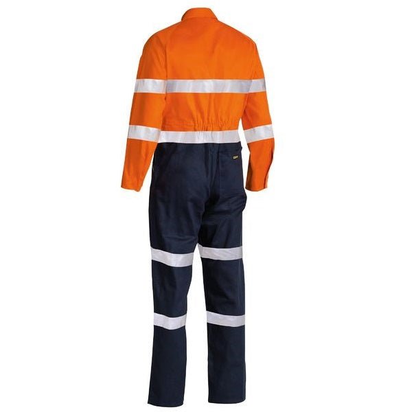 Bisley BC6357T Taped Hi Vis Drill Coverall