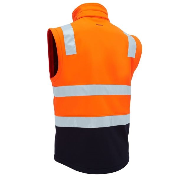 Bisley BJ6078T Taped Two Tone Hi Vis 3 In 1 Soft Shell Jacket