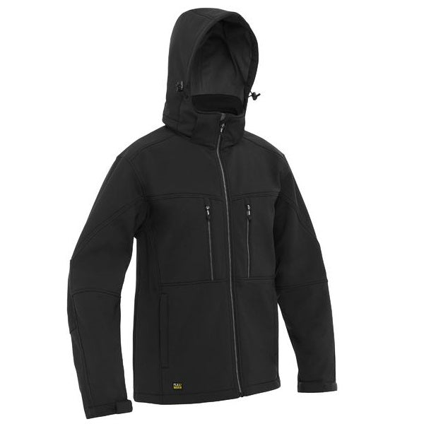 Bisley BJ6570 FLX & Move™ Hooded Soft Shell Jacket