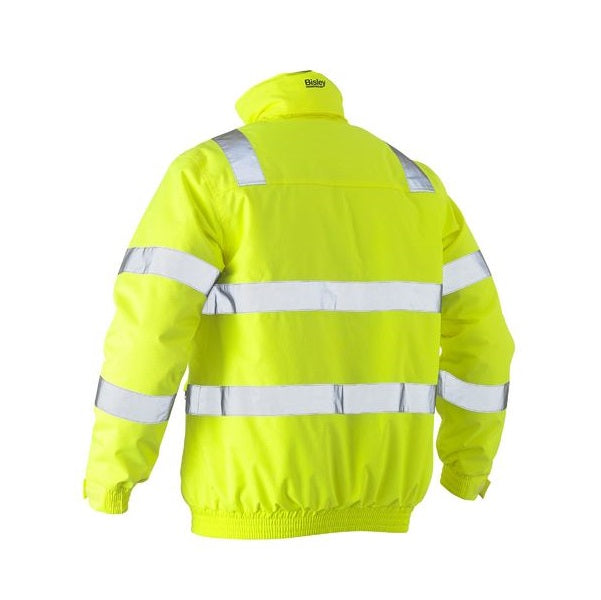 Bisley BJ6770T Taped HiVis Wet Weather Bomber Jacket
