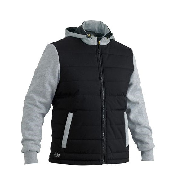 Bisley BJ6944 Flex&Move™ Contrast Puffer Fleece Hoodie