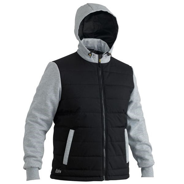 Bisley BJ6944 Flex&Move™ Contrast Puffer Fleece Hoodie