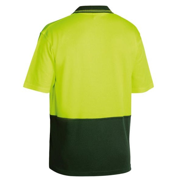Bisley BK1234 Two Tone HiVis Polo S/S Shirt