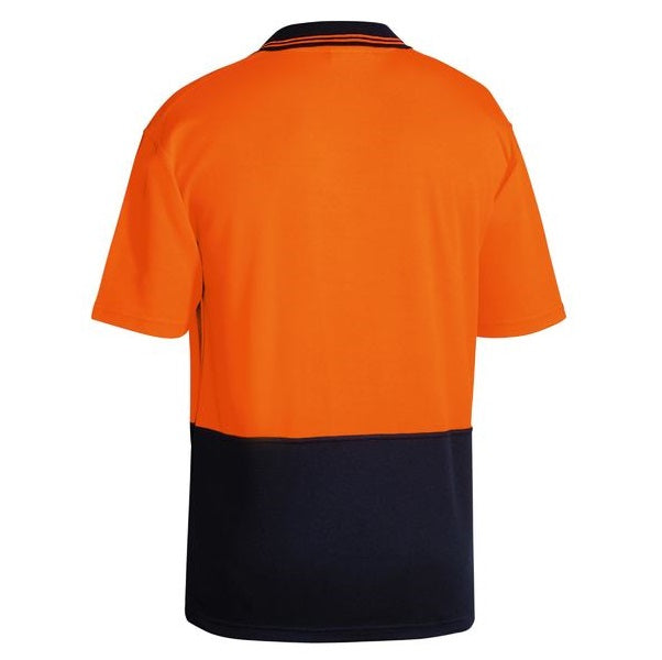 Bisley BK1234 Two Tone HiVis Polo S/S Shirt