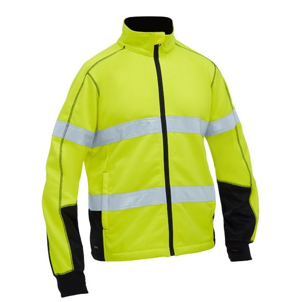 Bisley BK6611T Mens Taped Hi Vis Zip Front Fleece