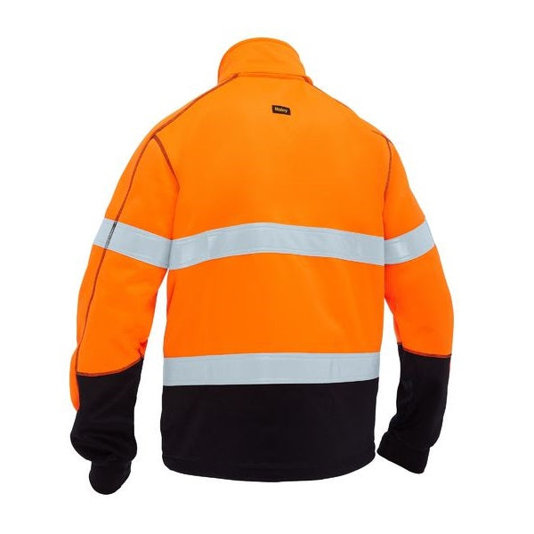 Bisley BK6611T Mens Taped Hi Vis Zip Front Fleece