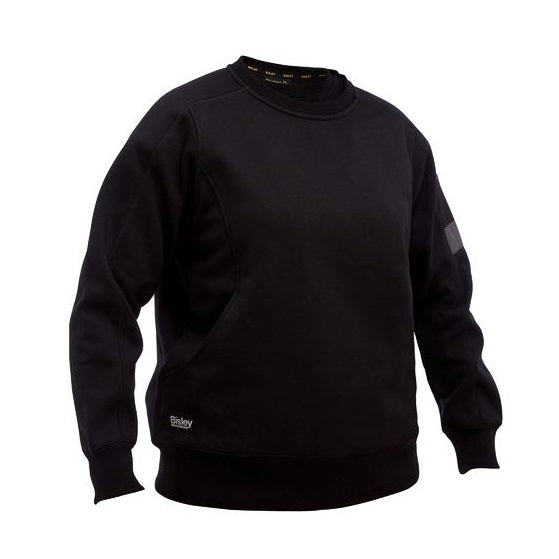 Bisley BK6723 Work Fleece Crew Neck Jumper