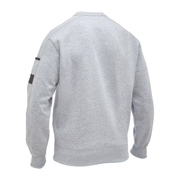 Bisley BK6723 Work Fleece Crew Neck Jumper