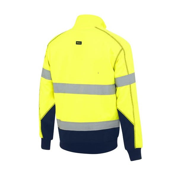 Bisley BK6987T Taped HiVis Fleece Pullover With Sherpa Lining