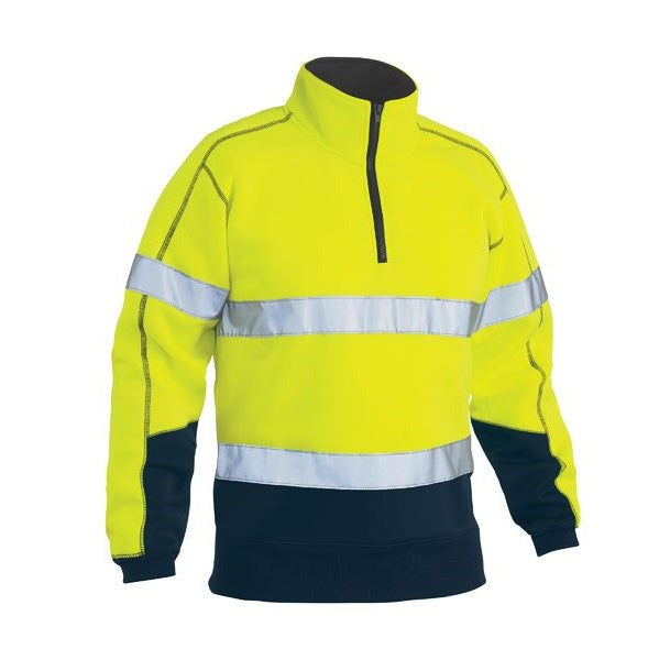 Bisley BK6989T Taped HiVis Fleece Pullover