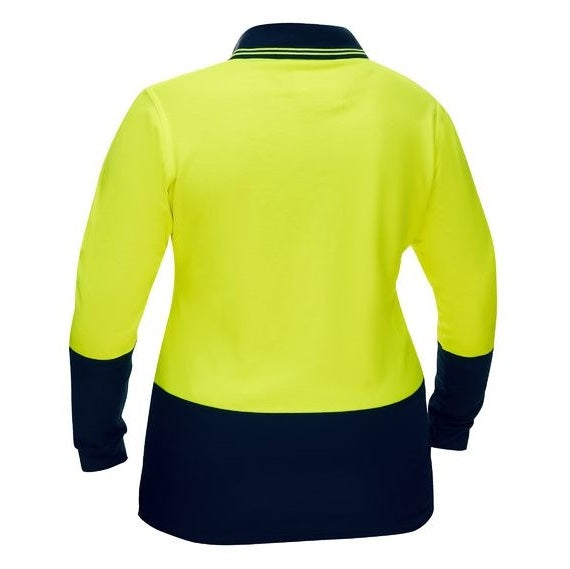 Bisley BKL6234 Womens HiVis V-Neck Polo