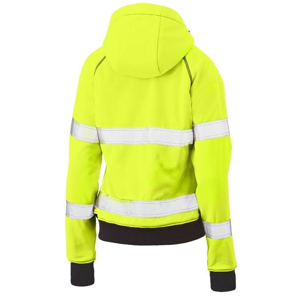 Bisley BKL6819T Womens Taped HiVis Fleece Hoodie