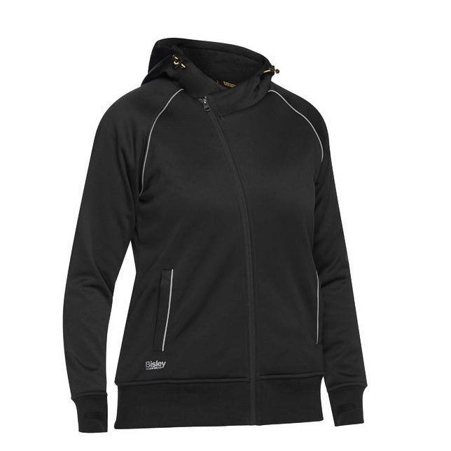 Bisley BKL6925 Womens Fleece Zip Front Hoodie With Sherpa