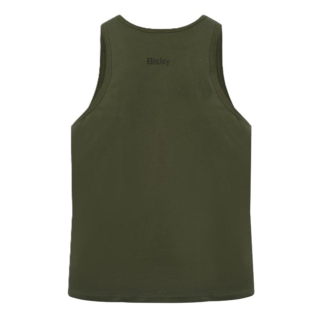 Bisley BKS063 Cotton Logo Singlet