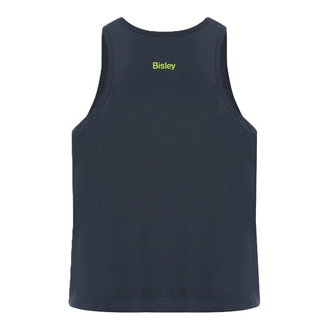 Bisley BKS063 Cotton Logo Singlet