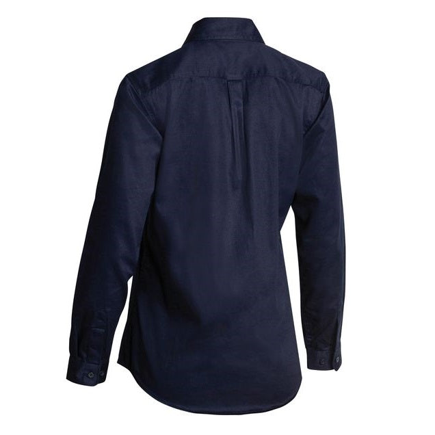 Bisley BL6339 Womens L/Sleeve Drill Shirt