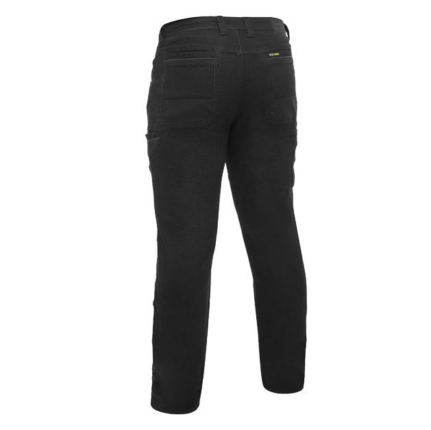 Black pants on a white background