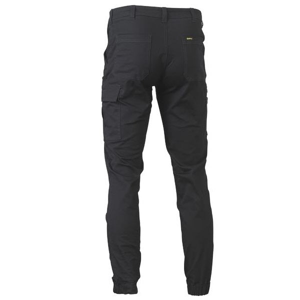 Bisley BPC6028 Stretch Cotton Drill Cargo Cuffed Pants