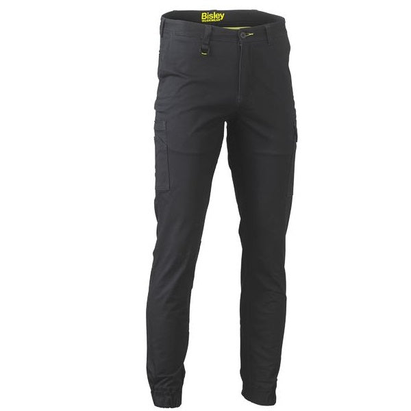 Bisley BPC6028 Stretch Cotton Drill Cargo Cuffed Pants