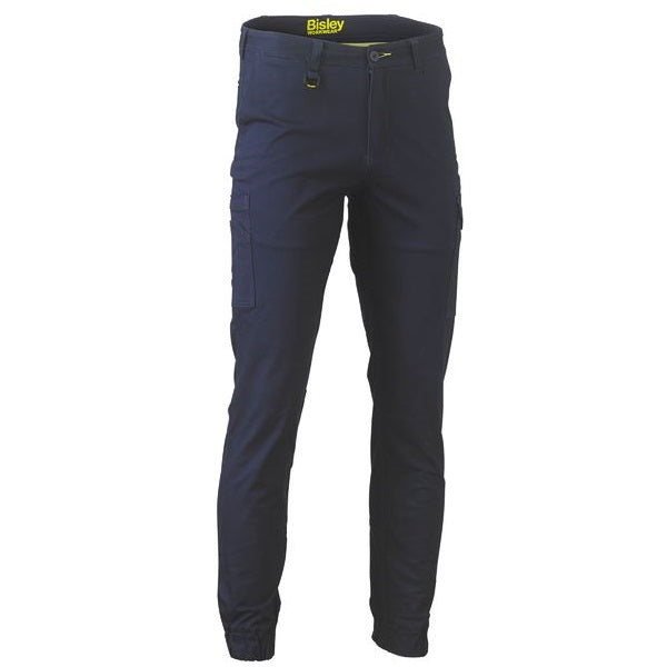 Bisley BPC6028 Stretch Cotton Drill Cargo Cuffed Pants