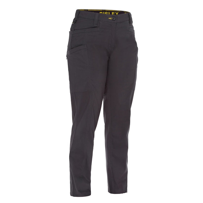 Bisley BPCL6150 Women's X Airflow™ Stretch Ripstop Vented Cargo Pants in colour Charcoal - Front view