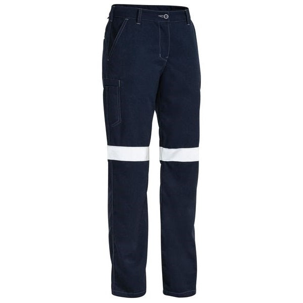 Bisley BPL8092T Women's Tencate Tecasafe® Plus 700 Taped FR Cargo Pants - Front view