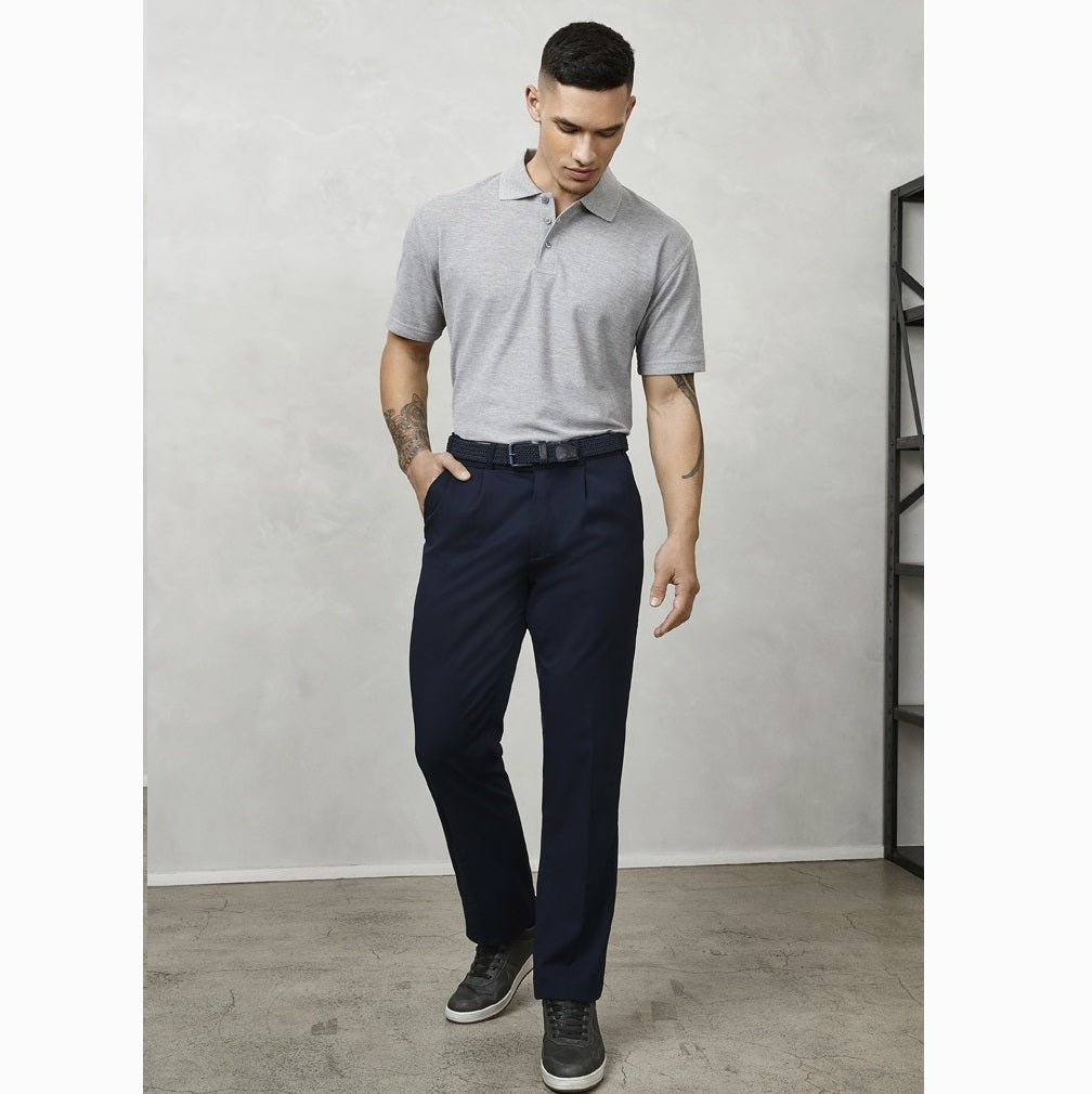 Biz Collection BS10110S Mens Detroit Pant Stout