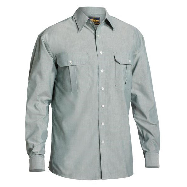 Bisley BS6030 Oxford Mens L/S Shirt