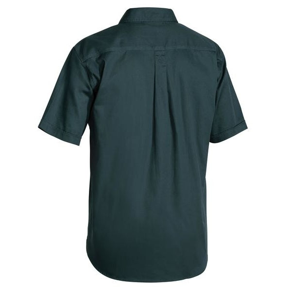 Bisley BSC1433 Closed Front Cotton Drill S/S Shirt